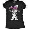 Womens Funny T Shirts Cool Bunny Sunglasses Sarcastic Easter Tee for Ladies