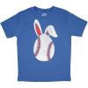 Youth Funny T Shirts Baseball Easter Egg Sarcastic Easter Sunday Tee for Kids