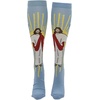 Crazy Dog T-Shirts Cute and Funny Compression Socks for Women and Men with Funny Sayings Funny Gift for Casual Wear(Yall Need Jesus)
