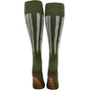 Crazy Dog T-Shirts Funny Mens Compression Socks Rugged High Socks with Tools Sports and More Pressure Socks For Men(Big Bucks)