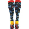 Crazy Dog T-Shirts Funny Mens Compression Socks Rugged High Socks with Tools Sports and More Pressure Socks For Men(Cocky)