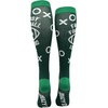 Crazy Dog T-Shirts Funny Mens Compression Socks Rugged High Socks with Tools Sports and More Pressure Socks For Men(Fantasy Football Lengend)
