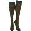 Crazy Dog T-Shirts Funny Mens Compression Socks Rugged High Socks with Tools Sports and More Pressure Socks For Men(Fast Food)