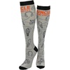 Crazy Dog T-Shirts Funny Mens Compression Socks Rugged High Socks with Tools Sports and More Pressure Socks For Men(Funcle)
