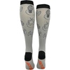 Crazy Dog T-Shirts Funny Mens Compression Socks Rugged High Socks with Tools Sports and More Pressure Socks For Men(Funcle)