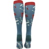 Crazy Dog T-Shirts Funny Mens Compression Socks Rugged High Socks with Tools Sports and More Pressure Socks For Men(Tools)