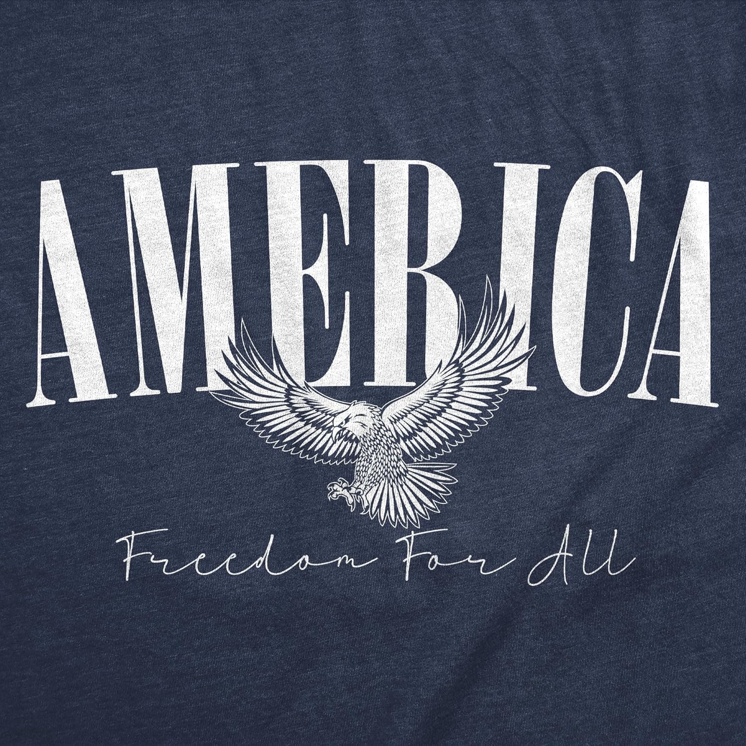 image:imageMens Funny T Shirts America Freedom for All Awesome Fourth of July Tee for Men