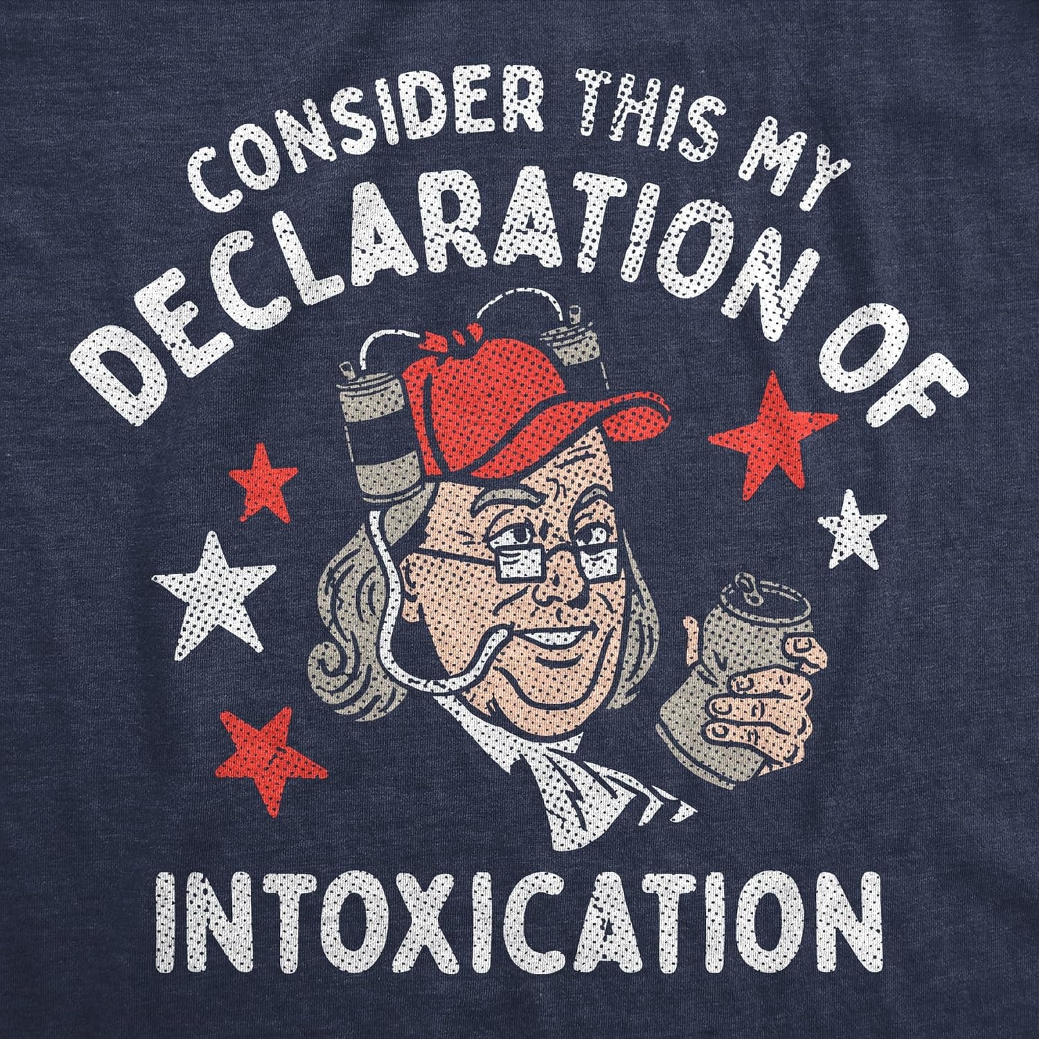 image:imageMens Funny T Shirts Consider This My Declaration of Intoxication Sarcastic Fourth of July Tee for Men