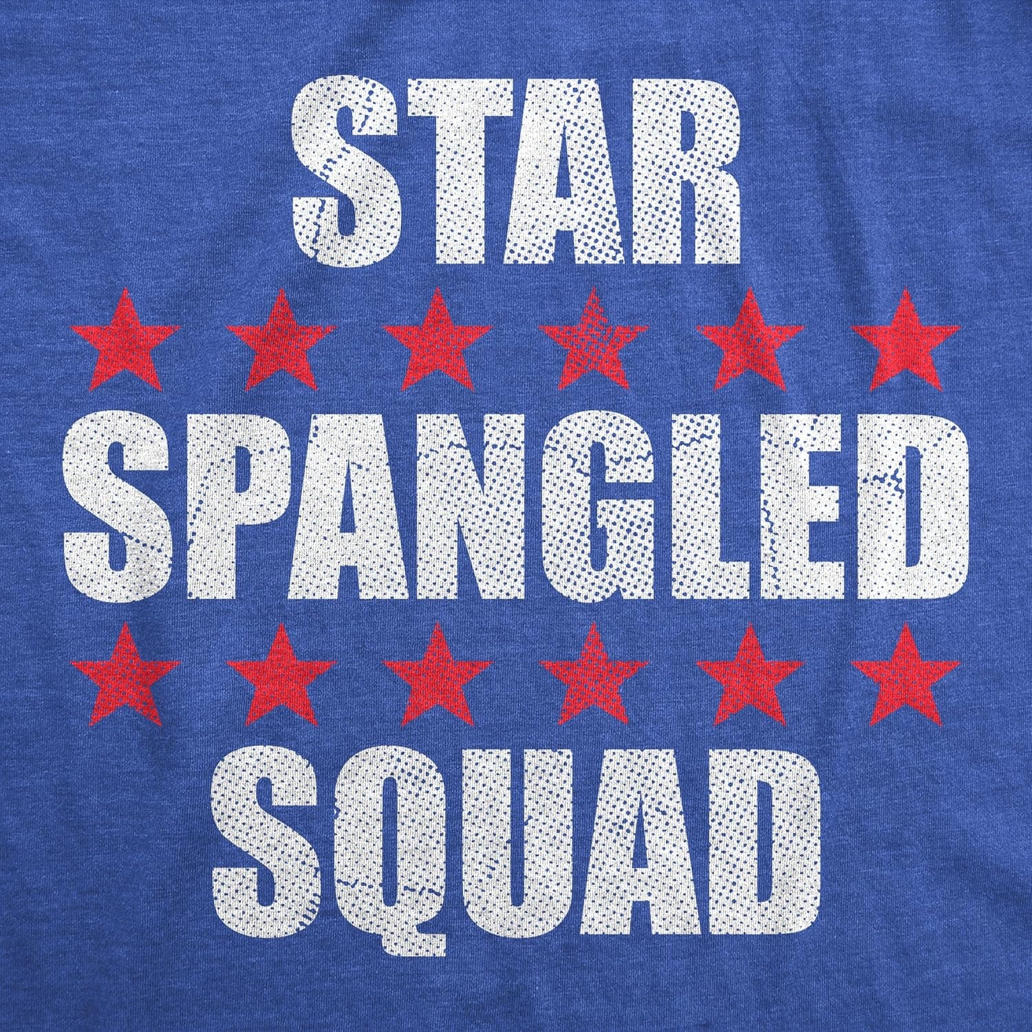 image:imageMens Funny T Shirts Star Spangled Squad Sarcastic Fourth of July Graphic Novelty Tee for Men