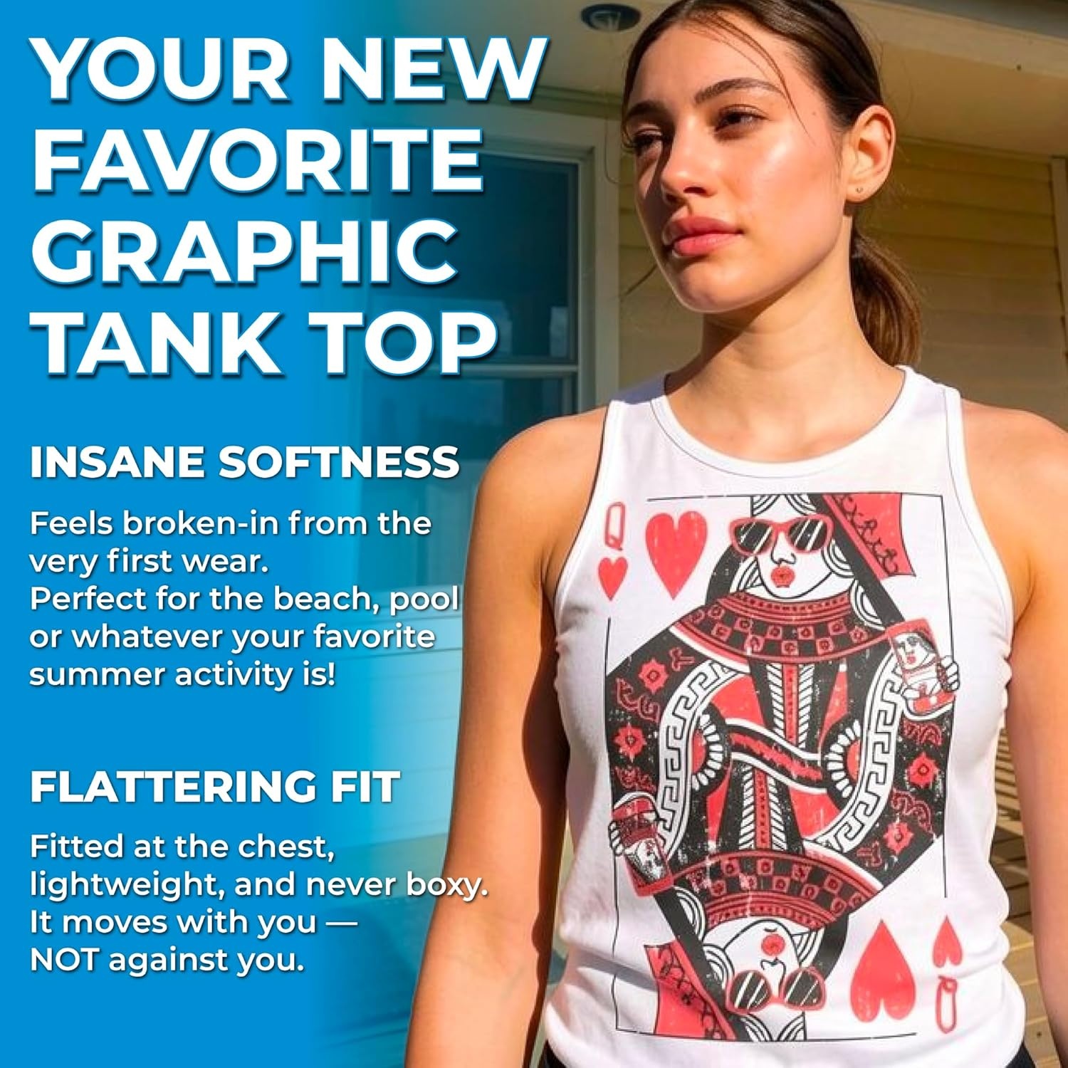 image:imageWomens America WTF Fitness Tank Funny 4th of July Independence Day What The Fuck Graphic TanktopRoyal