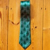 Crazy Dog T-Shirts Funny Bigfoot Tie for Men – Novelty Necktie with Hide and Seek Champion Print – Gag Gift for Sasquatch Fans Cryptid Lovers Office Party Outdoorsman Accessory