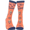Crazy Dog T-Shirts Men’s Here to Bang Socks Funny 4th Of July Fireworks Sex Graphic Novelty Footwear Funny Gift for Casual Wear