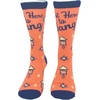 Crazy Dog T-Shirts Men’s Here to Bang Socks Funny 4th Of July Fireworks Sex Graphic Novelty Footwear Funny Gift for Casual Wear