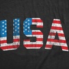 Mens Vintage USA T Shirt Awesome Fourth of July Graphic Tee for Men(Heather Black – Vintage Usa)