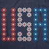 Womens Funny T Shirts USA Daisies Cute Fourth of July Tee for Ladies