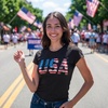 Womens Vintage USA T Shirt Awesome Fourth of July Graphic Tee for Ladies(Heather Black – Vintage Usa)