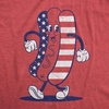 Youth Fourth of July Hotdog T Shirt Funny Patriotic Cookout Grilling Tee for Kids