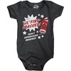 Crazy Dog T-Shirts Lil Fire Cracker Baby Bodysuit Funny Sarcastic Fourth Of July Graphic Novelty Jumper for Infants