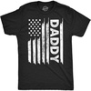 Mens Funny T Shirts American Flag Daddy Sarcastic Fourth of July Tee for Men