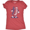 Womens Fourth of July Hotdog T Shirt Funny Patriotic Cookout Grilling Tee for Ladies(Heather Red – Hotdog)