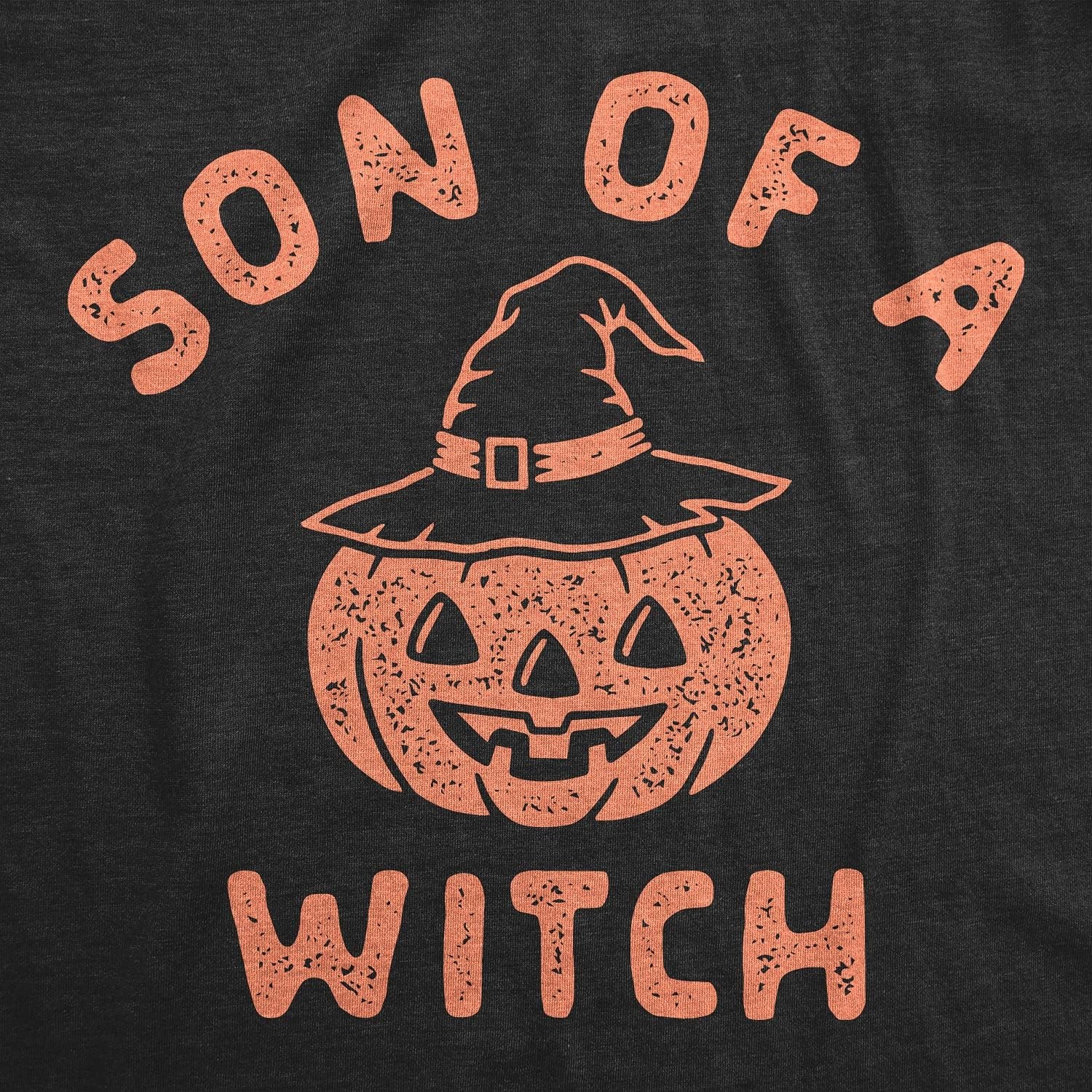 image:imageCrazy Dog TShirts Son Of A Witch Baby Bodysuit Funny Halloween Jackolantern Infant Jumper