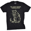 The Catus Minorus Constellation Glow in The Dark T Shirt Funny Cats Tee Funny T Shirts Halloween Apparel for Men Cool Science Short Sleeve Novelty Tees for Black – 4XL