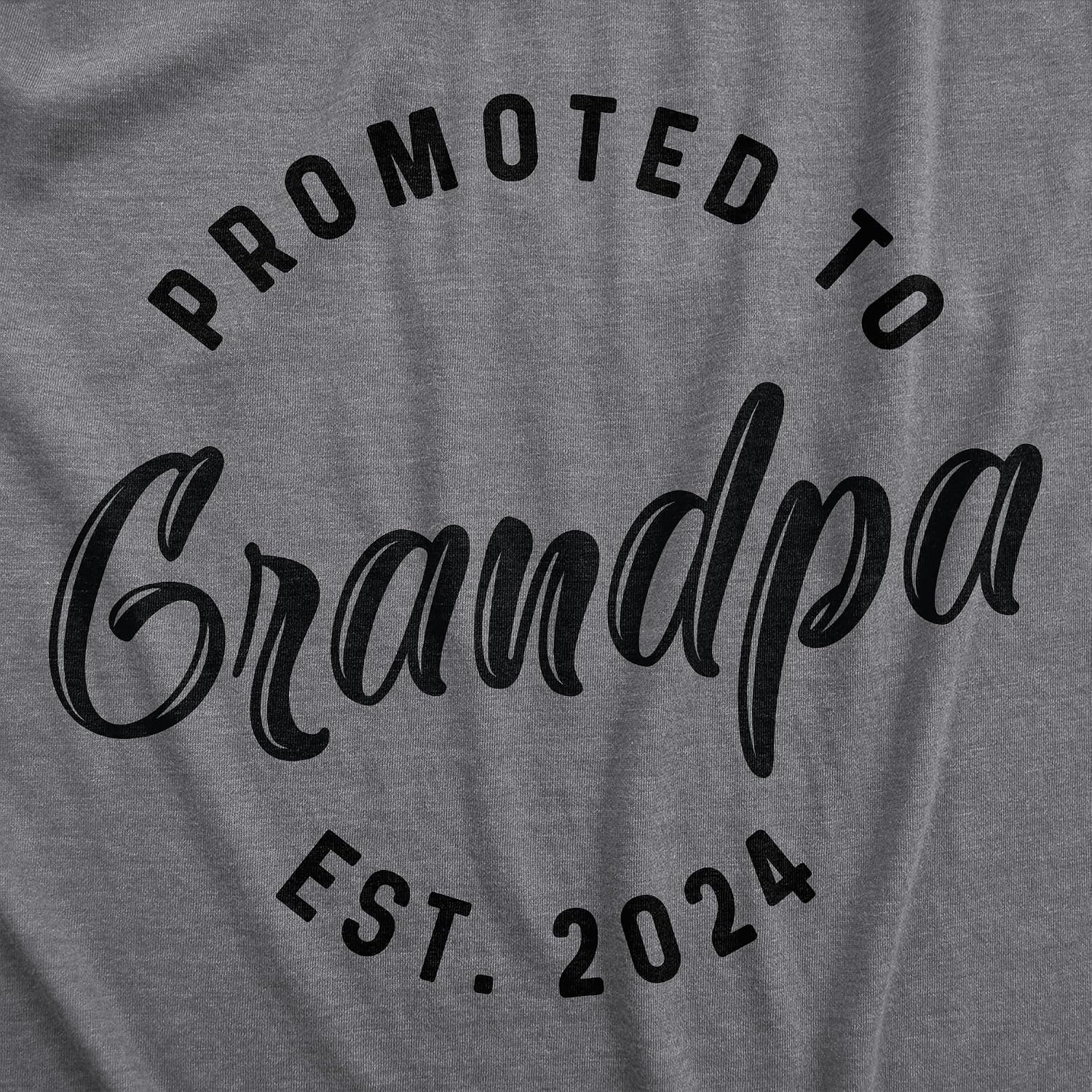 image:imageMens Shirts Promoted to Papa Grandpa or Uncle 2026 Funny Fathers Day Tees Funny T Shirts Dad Joke Apparel for Men Cool Uncle Short Sleeve Soft Cotton Blend Novelty Tees for GuysGrandpa 2024