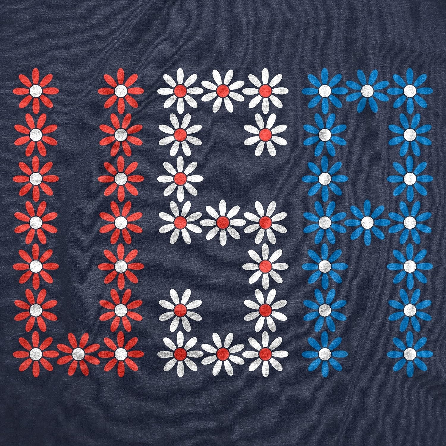 image:imageWomens Funny T Shirts USA Daisies Cute Fourth of July Tee for Ladies Funny T Shirts Patriotic Tops for Women Cool Top soft cotton blend Womens Novelty Tees