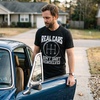 Mens Funny Car T Shirts for Car Guys Mechanic Tees for Auto Shops | Funny T Shirts, Graphic Apparel for Men, Cool Mechanic Short Sleeve, Dad Joke, soft cotton blend, Novelty Tees for Guys(Heather Black – Real Cars V1)