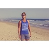 Mens Star Spangled Hammered Funny Shirts Workout Sleeveless Fitness Tank Top(Royal)