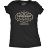Womens Witch Sisters Bed and Breakfast T Shirt Funny Halloween Movie Graphic Tee(Heather Black)