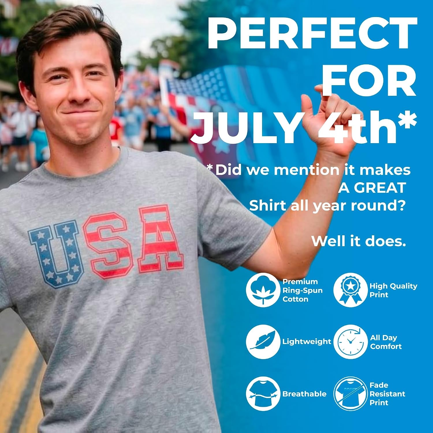 image:imageMens Funny T Shirts Chaos Coordinator Fireworks Fourth of July Tee for Men