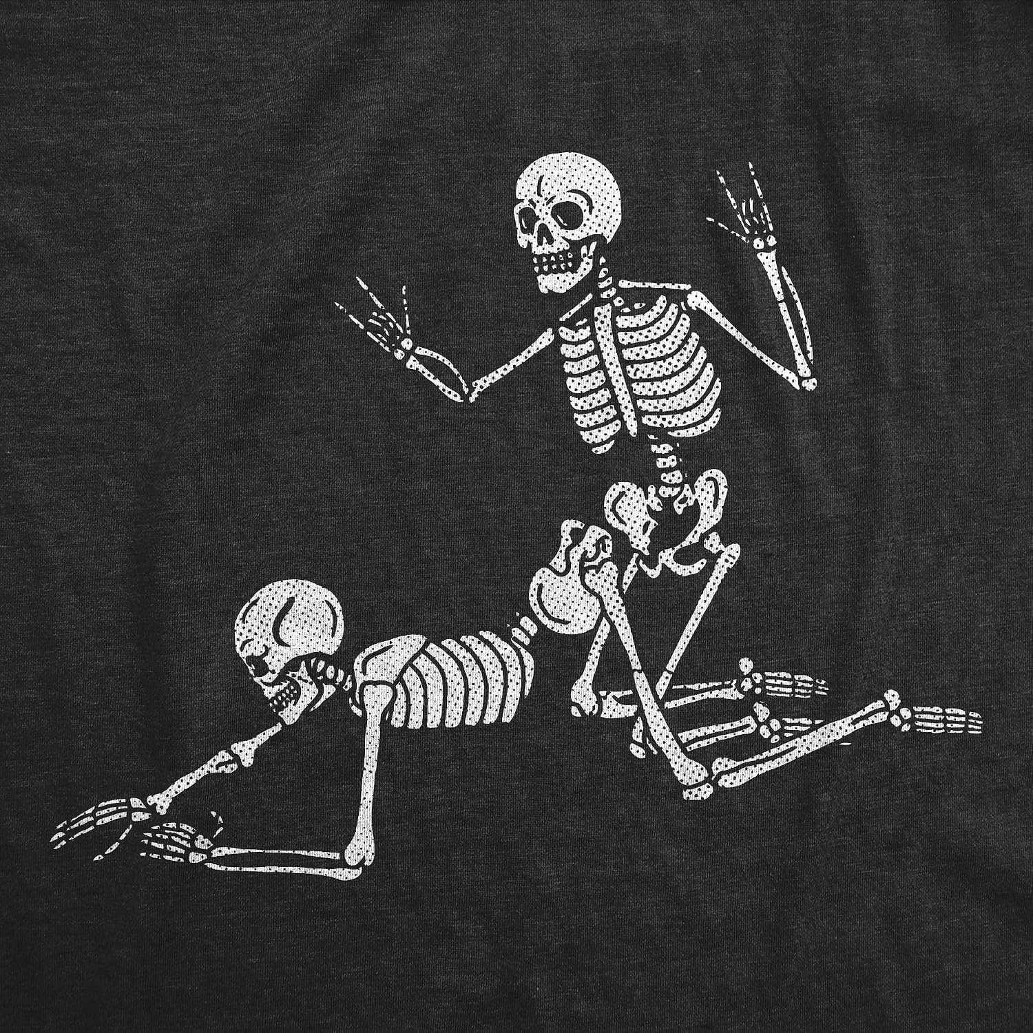 image:imageMens Funny T Shirts Doggy Style Skeletons Sarcastic Sex Joke Graphic Novelty Tee for Men