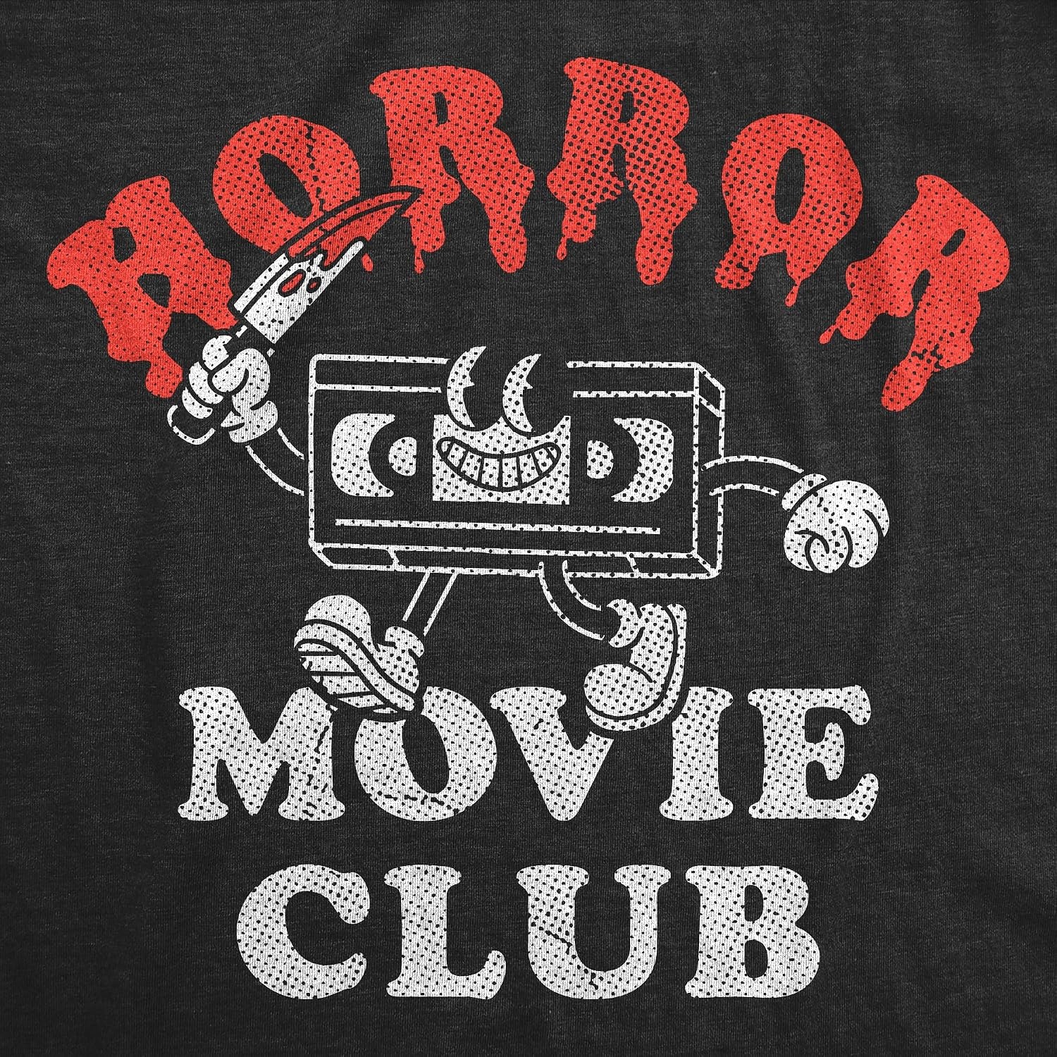 image:imageMens Funny T Shirts Horror Movie Club Retro Tee for Men