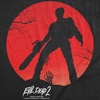 Mens Evil Dead 2 T Shirts Funny Horror Movie Tees for Guys(Heather Black – Evil Dead 2 Circle)
