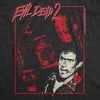 Mens Evil Dead 2 T Shirts Funny Horror Movie Tees for Guys(Heather Black – Evil Dead 2 Multishot)