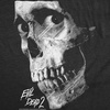 Mens Evil Dead 2 T Shirts Funny Horror Movie Tees for Guys(Heather Black – Evil Dead 2 Skull)