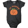Lil Pumpkin Baby Bodysuit Funny Cute Halloween Jumper For Infants