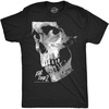 Mens Evil Dead 2 T Shirts Funny Horror Movie Tees for Guys(Heather Black – Evil Dead 2 Skull)