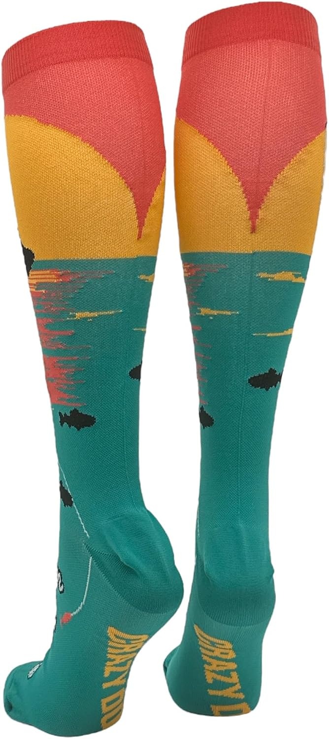 image:imageFunny Compression Socks for Dad Hilarious Fathers Day High Socks for Men Dad Joke Cool Golf Sarcastic Stretchy and SoftArm is in a Cast
