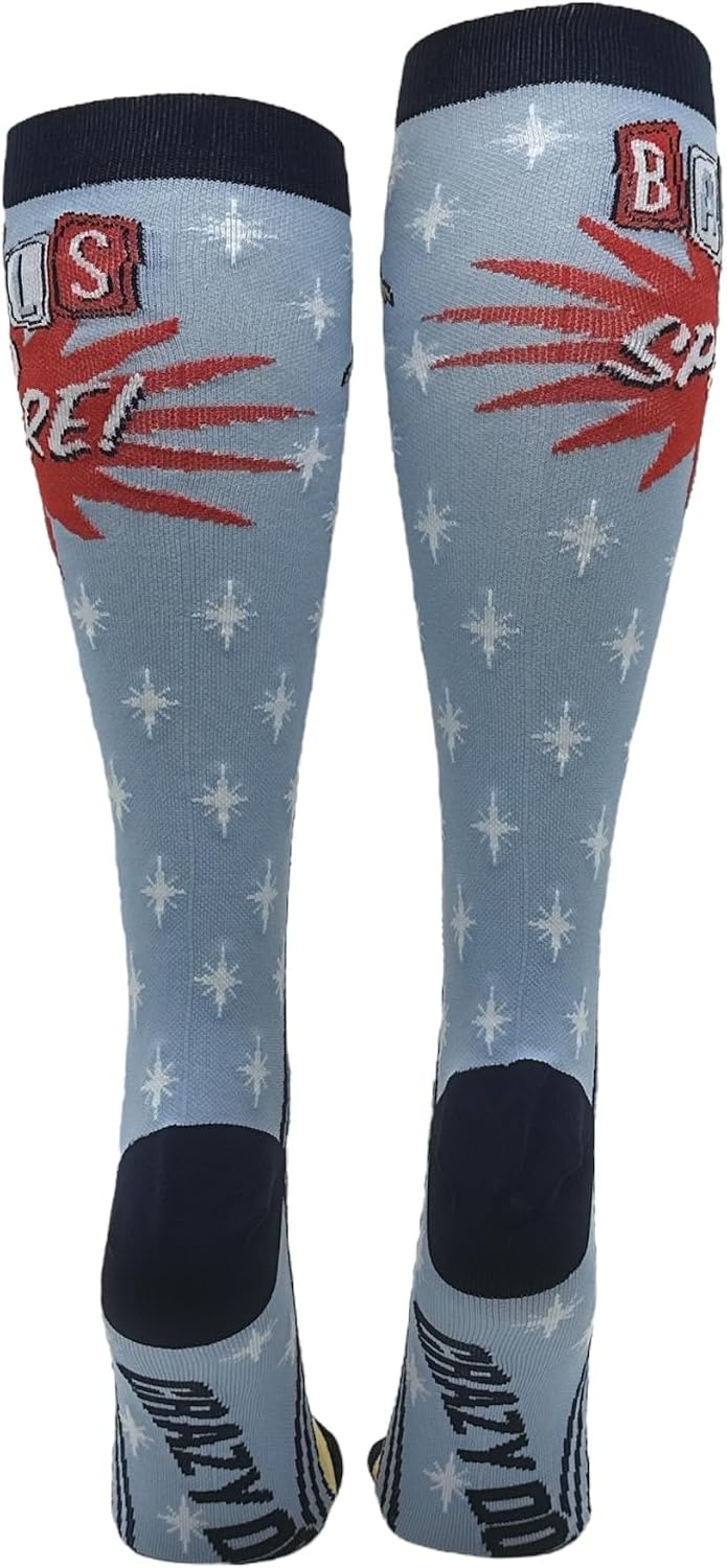 image:imageFunny Compression Socks for Dad Hilarious Fathers Day High Socks for Men Dad Joke Cool Golf Sarcastic Stretchy and SoftBalls to Spare