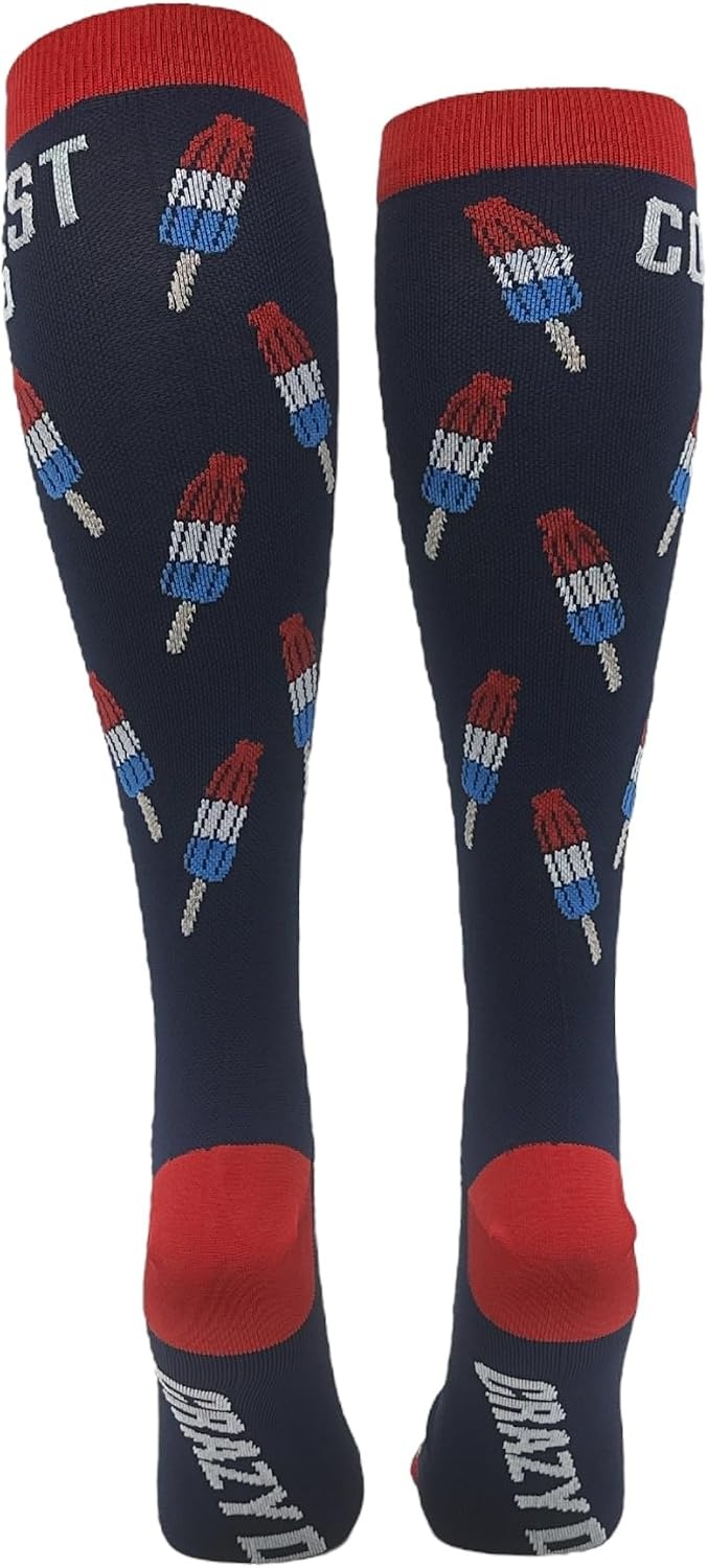 image:imageFunny Compression Socks for Dad Hilarious Fathers Day High Socks for Men Dad Joke Cool Golf Sarcastic Stretchy and SoftCoolest Pop