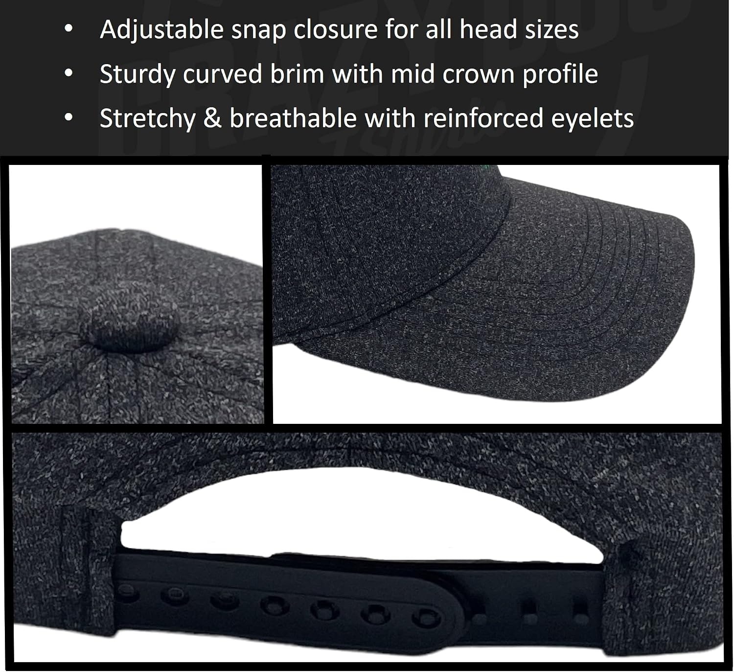 image:imageI Like Golf and Maybe 3 People Hat Funny Sarcastic Golfing Baseball Cap Funny Hats Introvert Cool Golf Novelty Caps for Men Black Standard