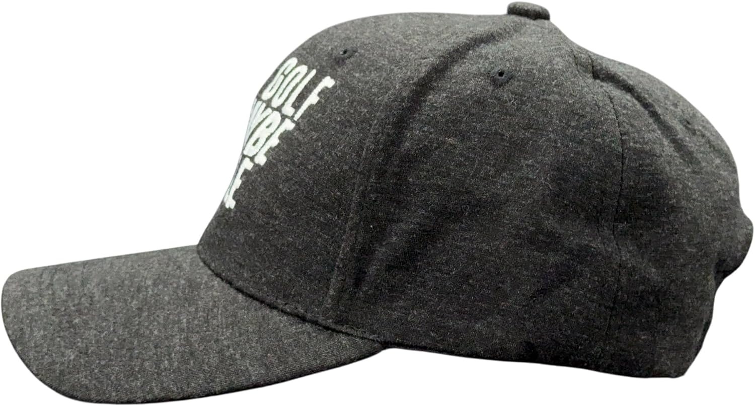 image:imageI Like Golf and Maybe 3 People Hat Funny Sarcastic Golfing Baseball Cap Funny Hats Introvert Cool Golf Novelty Caps for Men Black Standard