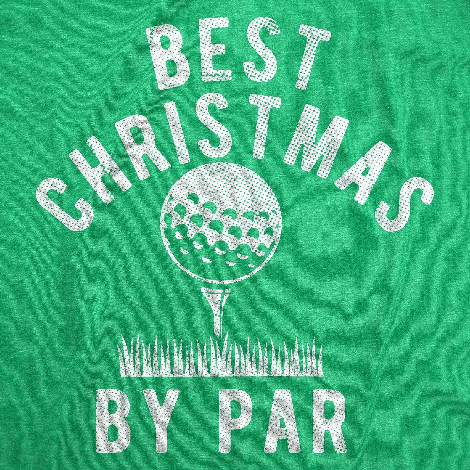 image:imageMens Funny T Shirts Best Christmas By Par Sarcastic Golfing Graphic Novelty Tee for Men