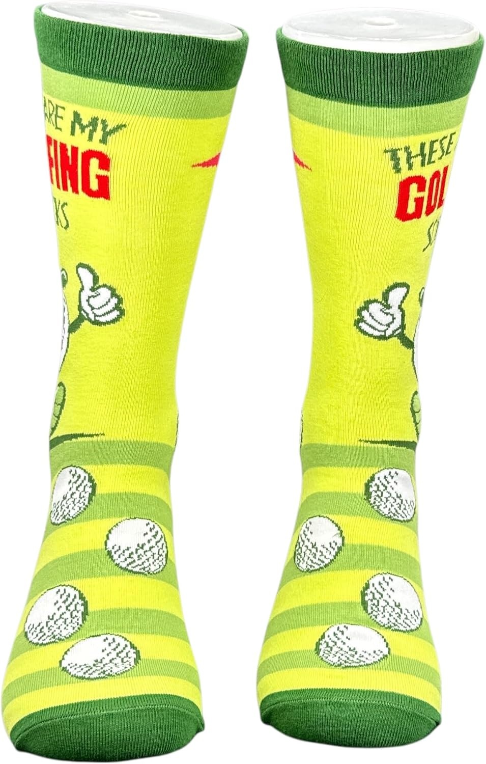 image:imageMens These Are My Golfing Funny Sarcastic Golf Graphic Novelty Socks Funny Graphic Socks Graphic Sock Cool Golf Sock Stretchy and Soft Novelty Socks