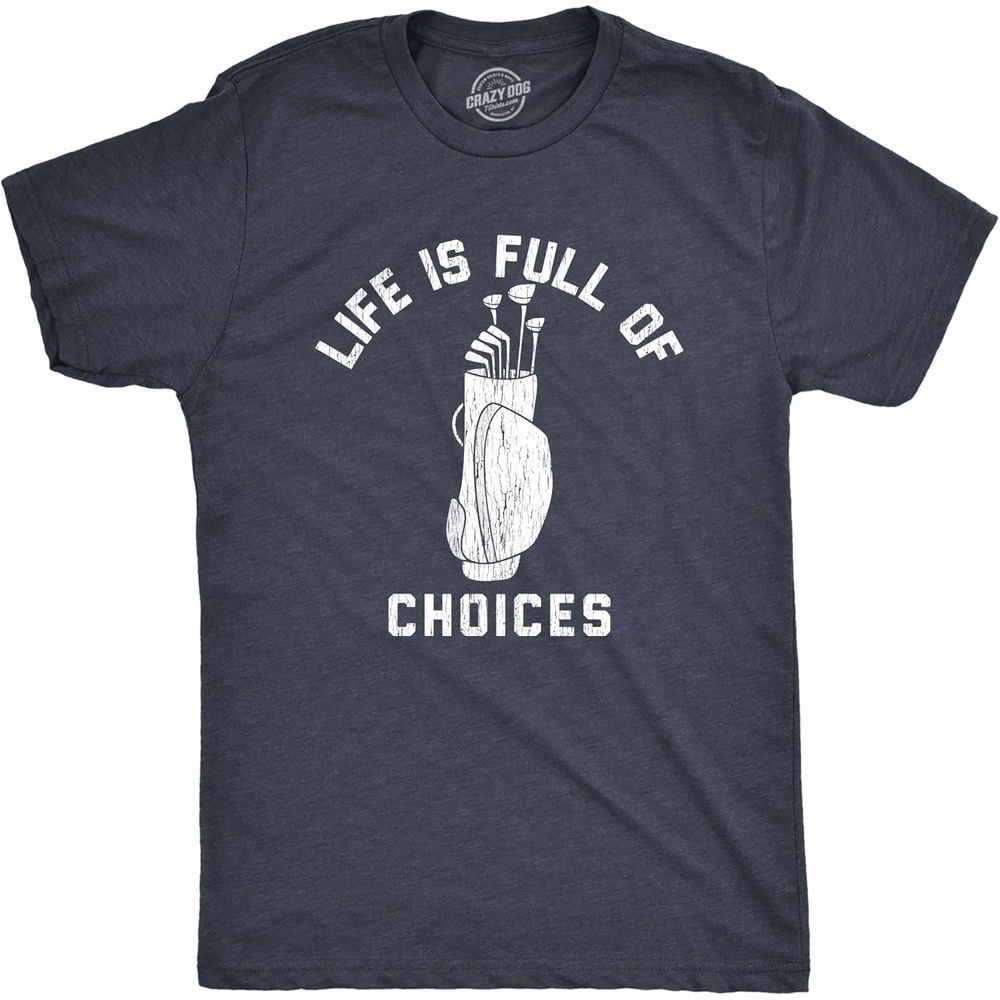 image:imageFunny Mens Golfing T Shirts Graphic Golf tees for Dads Best Dad By Par Wash your Balls Ride or Die How I Roll Funny T Shirts Dad Joke Apparel for Men Cool Golf Short SleeveHeather Navy Choices