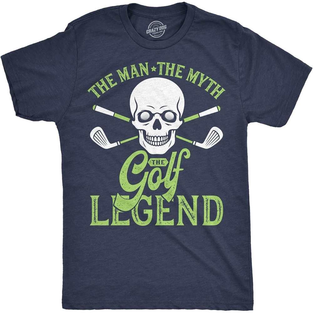 image:imageMens Funny T Shirts The Man The Myth The Golf Legend Sarcastic Graphic Novelty Tee for Men
