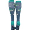 Funny Compression Socks for Dad Hilarious Fathers Day High Socks for Men | Dad Joke , Cool Golf, Sarcastic, Stretchy and Soft(Fishing and Maybe 3 People)