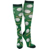 Funny Compression Socks for Dad Hilarious Fathers Day High Socks for Men | Dad Joke , Cool Golf, Sarcastic, Stretchy and Soft(Lot of Balls Golf)